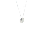 14k White Gold 1.00ct G SI2 Round Diamond Heart Pendant